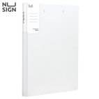 Classeur à pince Deli NS139 A4 Nusign Double pince Blanc – Image 2