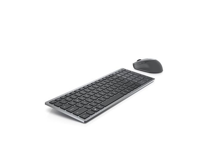 Ensemble Clavier compact et souris sans fil multipériphérique Dell Pro Plus – KM7120W – AZERTY Français – Image 2