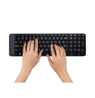 Clavier et souris sans fil RF Logitech Combo MK220 QWERTY Anglais Noir (920-003168) – Image 6