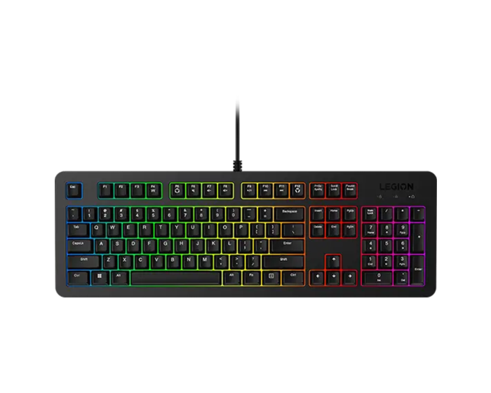Clavier filaire gaming Lenovo Legion K310 RGB- Noir AZERTY Français(GY41N91869) – Image 7