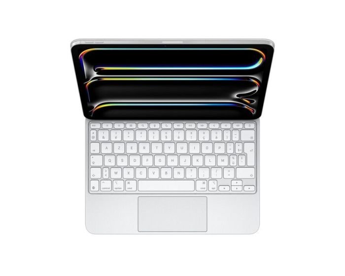 Clavier Magic Keyboard pour iPad Pro 11 pouces (M4) - Français - Blanc (MWR03F/A) – Image 7