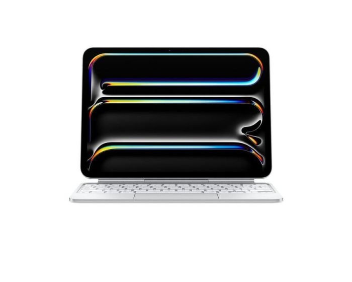 Clavier Magic Keyboard pour iPad Pro 11 pouces (M4) - Français - Blanc (MWR03F/A) – Image 3