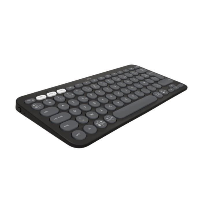 Clavier sans fil LOGITECH Pebble Keys 2 K380s Bluetooth Bouton Easy Switch Graphite (920-011803) – Image 6