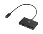Concentrateur HP USB-C vers USB-A (Z6A00AA) – Image 2