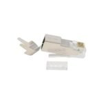 Connecteur RJ45 Métal Catégorie 7 FTP – Haute performance – Blindé et compatible câble réseau Ethernet Cat 6A / Cat 7