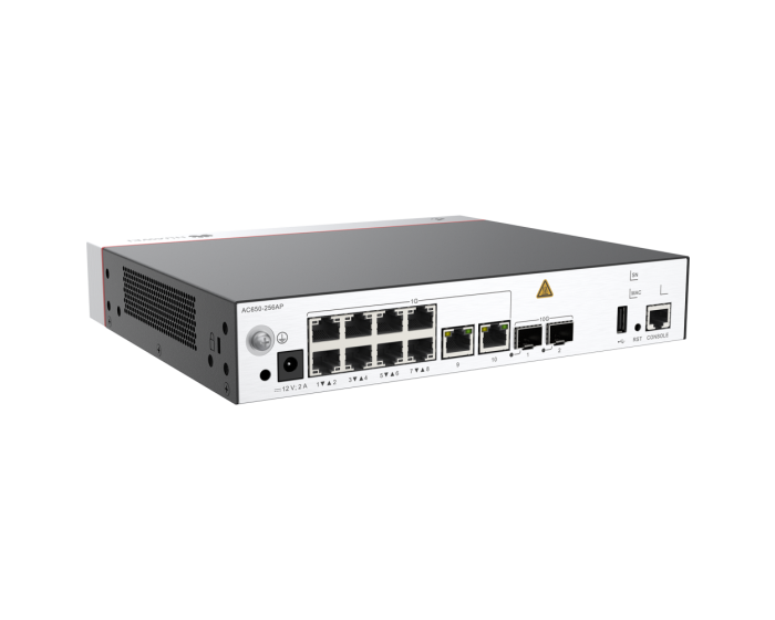 Contrôleur d'accès sans fil Huawei AC650-256AP avec 10 Ports GE et 2 Ports SFP+ 10GE (02355NCH) – Image 6