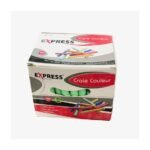 Craie Couleur sans  poussière EXPRESS boite de 100 Pcs express (X0-5750)