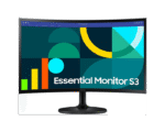 Écran incurvé Samsung 24"Full HD Essential S3 S36GD Max 100Hz (LS24D360GAUXEN) – Image 3