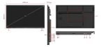 Écran Interactif VIEWSONIC ViewBoard 65” 4K OS-Free  40 points de contact (IFP65G1) – Image 5