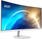 Écran MSI Pro MP341CQW Écran Bureautique Incurvé 34" - 3440x1440 - 21:9 Blanc – Image 6