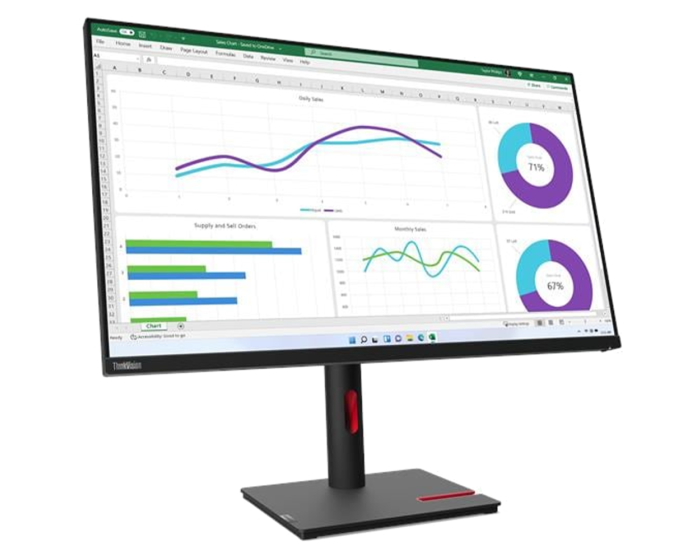 Écran Plat Lenovo ThinkVision T32h-30 32" QHD (63D3GAT1EU) – Image 12
