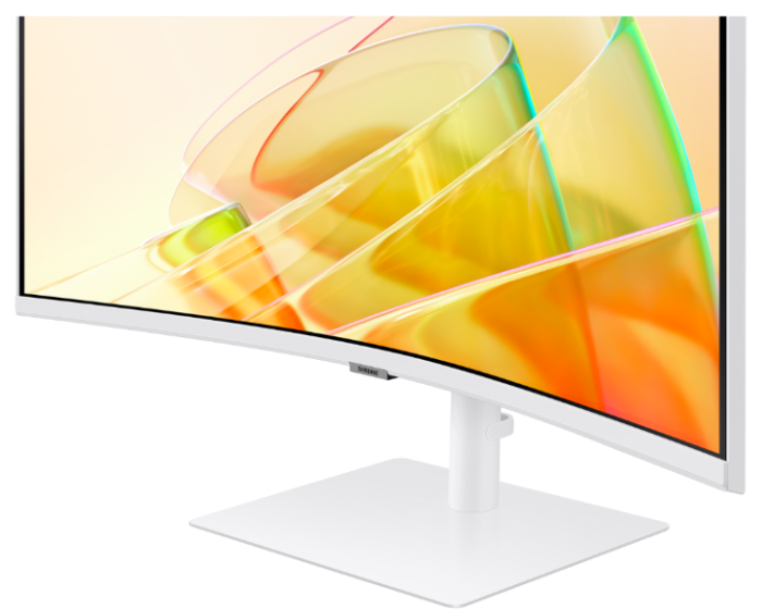 Écran SAMSUNG moniteur incurvé 34" Résolution QHD serie 6 Noir Ratio 21:9 (LS34C650TAUXEN) – Image 4