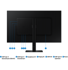 Écran Samsung Viewfinity S80D UHD 4K 32" Professionnel (LS32D800EAUXEN) – Image 6