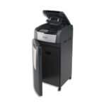 Destructeur de papier automatique Rexel Optimum AutoFeed+ 750M P5 coupe micro 750 feuilles 140 Litres (2020750MEU)
