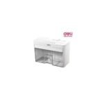 Destructeur De Papier deli E9932 - 2 feuilles / 10 LITRES