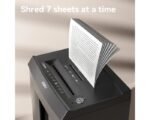 Destructeur de papier DELI ET097 Coupe croisée 7 feuilles / 30 litres – Image 4