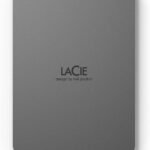 DISQUE DUR EXTERNE LACIE 2 TB MOBILE DRIVE SECURE USB 3.2 GEN 1 TYPE-C MOON SILVER ( STLR2000400 )