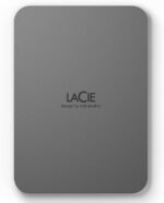 DISQUE DUR EXTERNE LACIE 2 TB MOBILE DRIVE SECURE USB 3.2 GEN 1 TYPE-C MOON SILVER ( STLR2000400 )