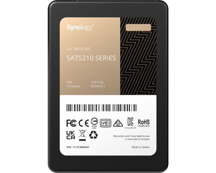 Disque Dur interne SSD Synology SAT5210 sata 2.5" 480 Go (SAT5210-480G) – Image 3