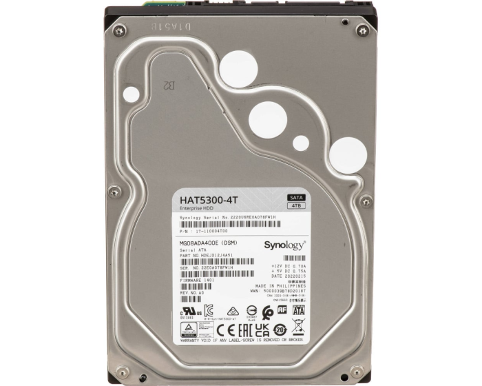 Disque Dur Interne Synology 4TB SATA 3,5'' Série HAT5300 7.2k 7200 tr/min (HAT5300-4T) – Image 3