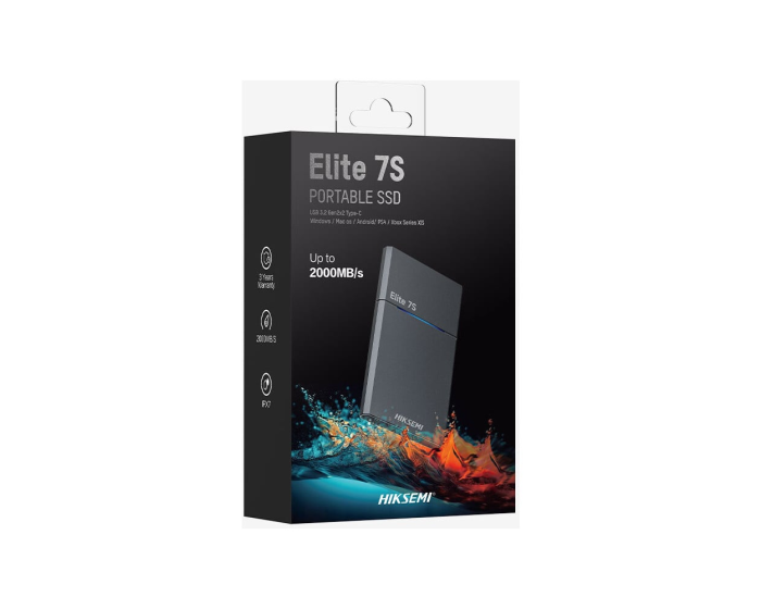 Disque dur portable SSD Hiksemi Elite 7S Type-C 1 To (HS-ESSD-ELITE7S-1T) – Image 4