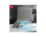 Support pliable DELI CS-Y2 - 11 à 15,6" - pour ordinateur portable à hauteur réglable sur 6 niveaux – Image 2