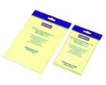Lot de 5 notes repositionnables avec des lignes DONAU  150 mm x 101 mm Couleur jaune – Image 5