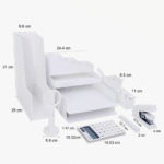 Ensemble d'organisation de bureau DELI haut de gamme 14 pièces - NS003