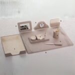 ENSEMBLE DE BUREAU W1274 - 8 PIÈCES BLANC