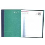 Agenda journalier de bureau format 80 g/m² 17 x 24 cm papier blanc