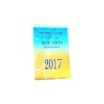 Bloc éphéméride papier blanc 1 jour sur 2 pages