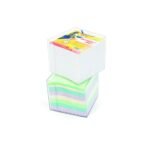 Bloc cube Mintra 9x9x9 cm Blanc ou Assortie