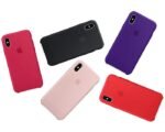 Coque de protection pour iPhone X en silicone coloris au choix – Image 4