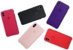 Coque de protection pour iPhone X en silicone coloris au choix – Image 13