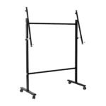 Support tableau mobile DELI en métal avec roulettes réglable en hauteur – Image 2