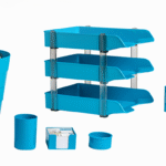 Ensemble de Bureau en PVC 6 pièces ARK