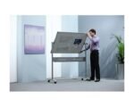 TABLEAU BLANC MOBILE PIVOTANT EMAILLE MAGNETIQUE NOBO 1200 X 900 mm – Image 3