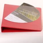 Lot de 5 Classeurs PVC SICLA  A4 à 2 Anneaux en D dos 8 cm ( 10 Coul au choix)