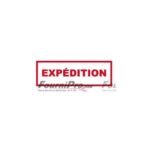 Cachet Formule en bois '' EXPEDITION '' 62 mm x 20 mm