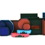 Lot  de 10 Cassettes d'encrage Shiny 916-7  format empreinte 56 mm x 33mm Coul au choix