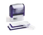 Kit cachet à faire soi même COLOP Printer 40/2 format empreinte 23 mm x 59 mm 6 lignes – Image 3