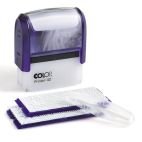 Kit cachet à faire soi même COLOP Printer 40/2 format empreinte 23 mm x 59 mm 6 lignes