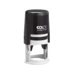 Cachet personnalisable COLOP Printer R40 format empreinte Ø 40 mm 7 lignes Col bleu