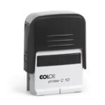 Cachet personnalisable COLOP Printer C10 format empreinte 10 mm x 27 mm 3 lignes