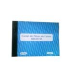 Lot de 5 manifolds "Pièces de caisses/Recettes" 13,5x16,5 cm 100 feuilles