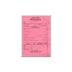 Bloc de 100 fiches "Dossiers médical"