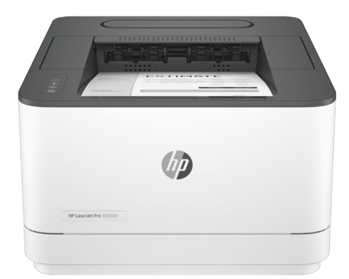 Imprimante HP Laser PRO 3003dn SFP Réseau Mono A4 R/V 33 B&WPPM 33 (3G653A) – Image 3