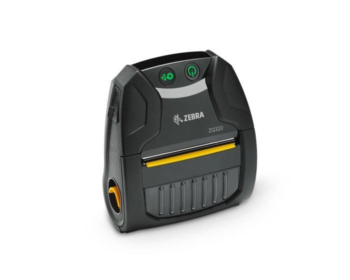 Imprimante Mobile Zebra ZQ320 Plus – Thermique Directe – 203 dpi – 100 mm/s – Bluetooth & USB – Noir – Image 2