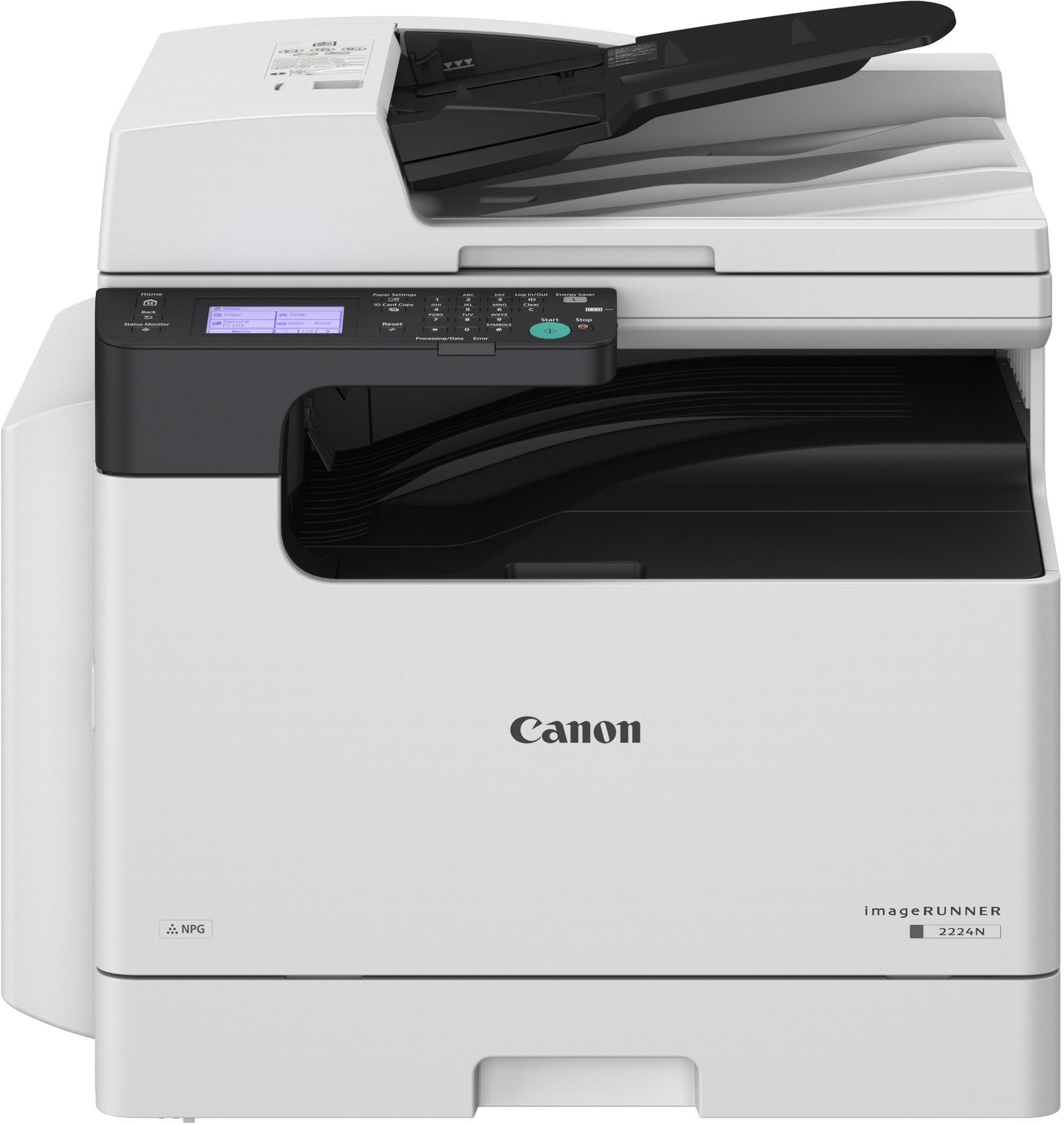 Imprimante Multifonction Canon Laser imageRUNNER 2224N MFP 3en1 Réseau Wifi Mono A3 24 B&WPPM 12M (5941C002AA) – Image 2