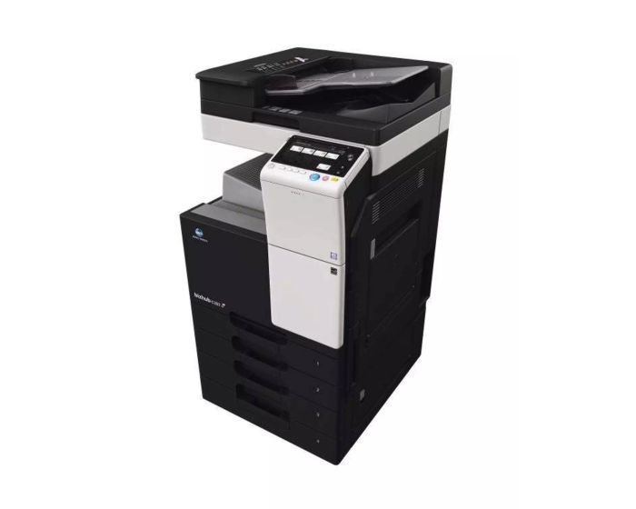 Imprimante multifonction Konica Minolta Bizhub 387 - 36 pages/min Chargeur de documents DF-628 et Meuble inclus – Image 6